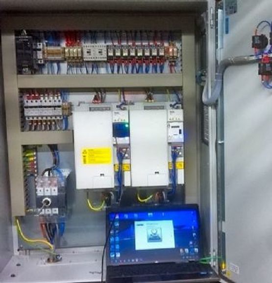 A panel controller, part of the control panel building service we offer.