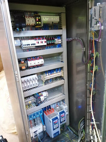A new control panel installed at a Yorkshire quarry