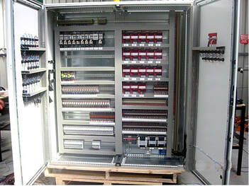 A control panel installed by our technical team.