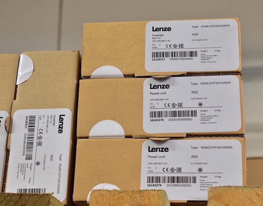 Lenze products in our stock